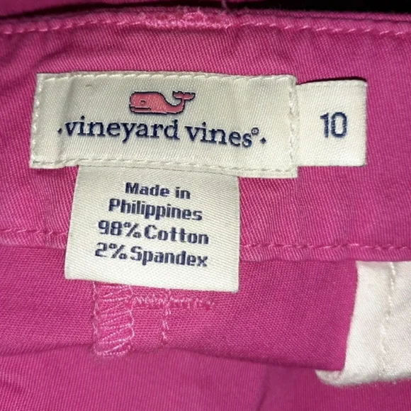 Vineyard Vines Pink Whale Shorts Size 10 - Picture 4 of 4